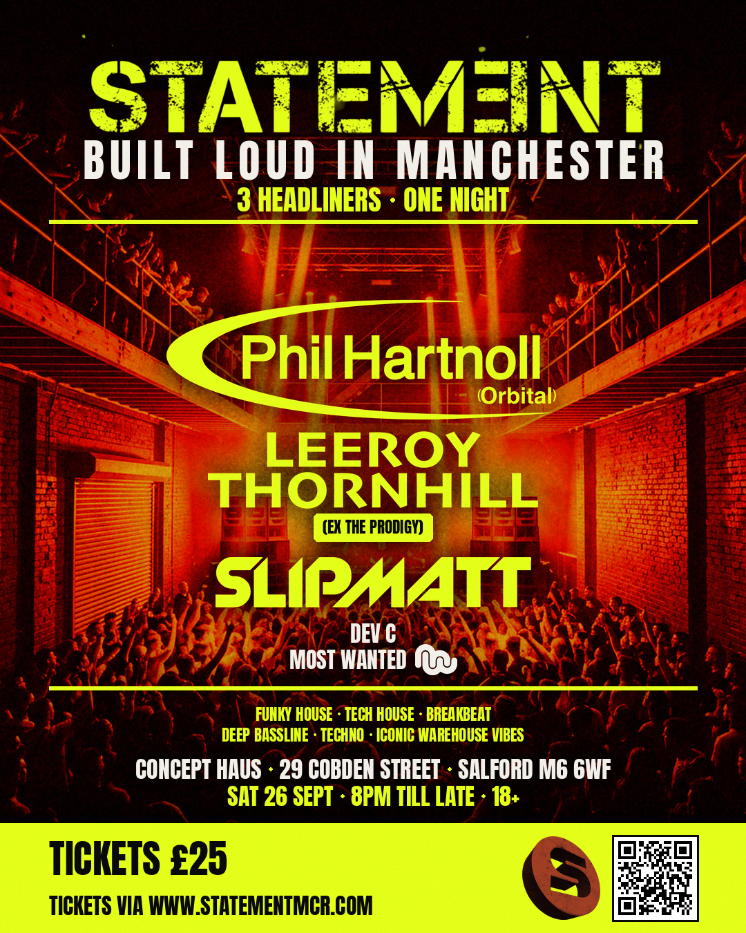 Statement MCR × Concept Haus, Manchester